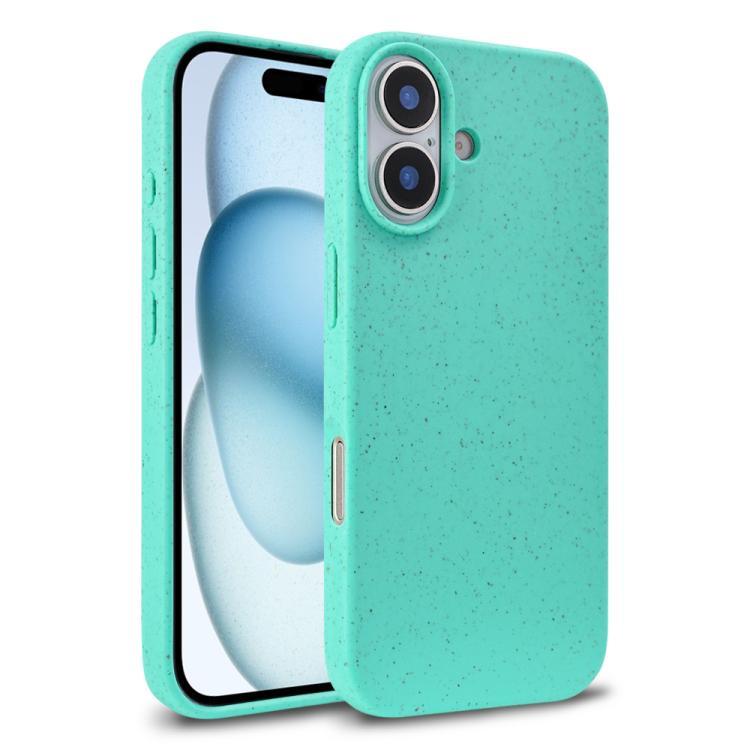 Compatible with iPhone 18 Wheat Straw TPU Phone Case - Green