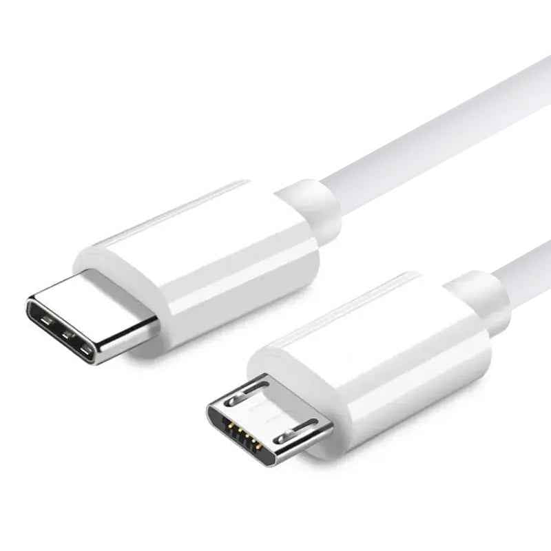 Uniqbuy For USB-C / Type-C to Micro USB Charging Data Cable, Length: 1m