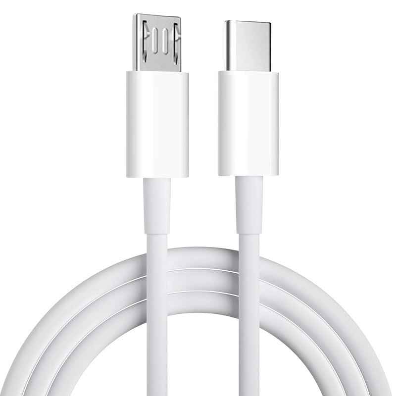 Uniqbuy For USB-C / Type-C to Micro USB Charging Data Cable, Length: 1m
