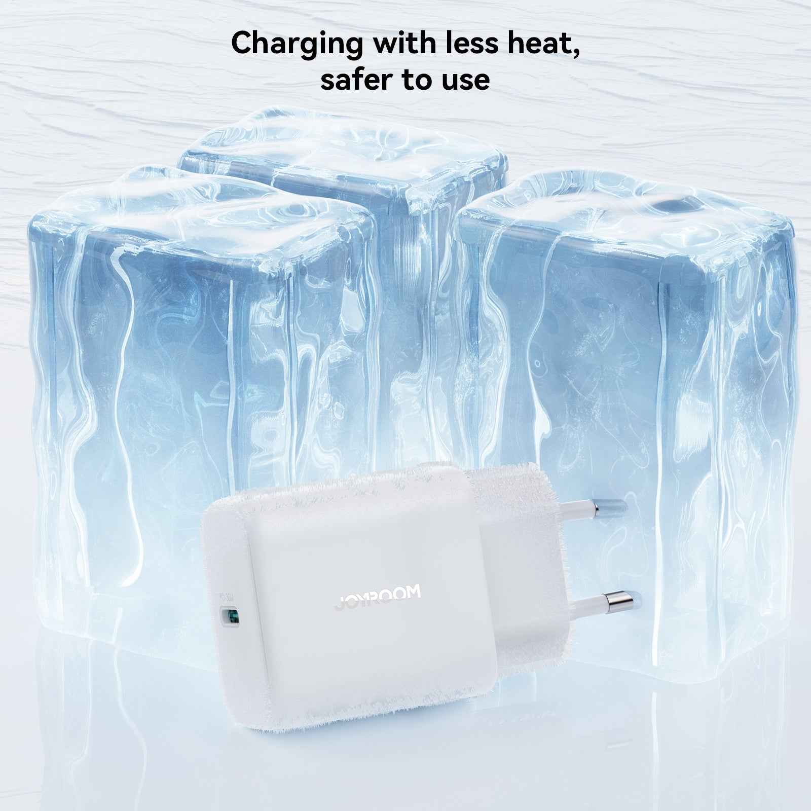 Uniqbuy For JOYROOM JR-TCF24 30W USB-C / Type-C Fast Charger, Specification:EU Plug(White)