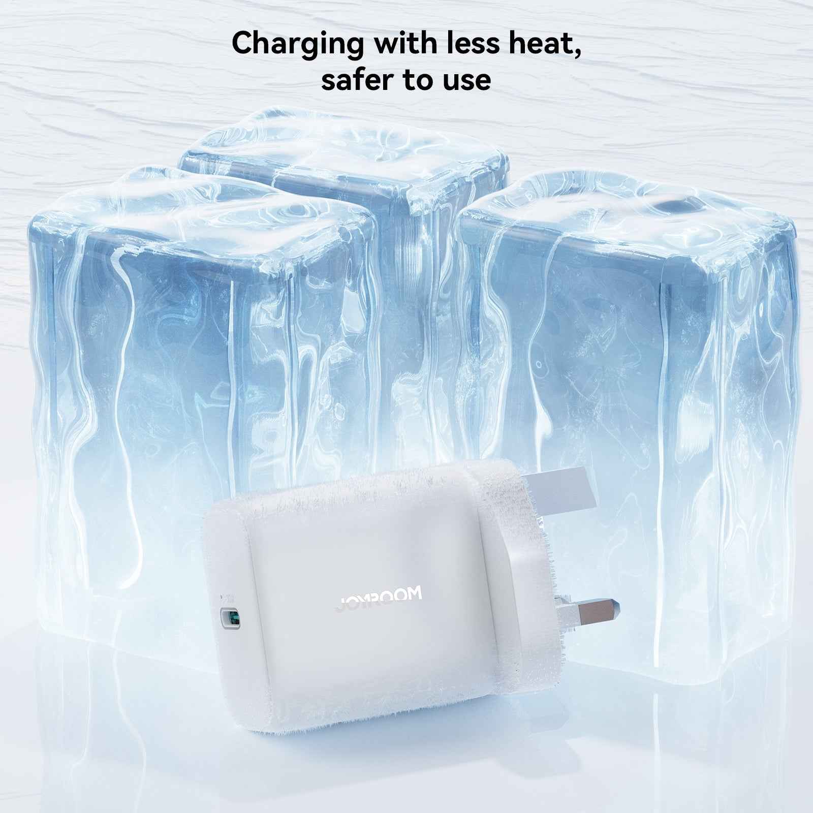 Uniqbuy For JOYROOM JR-TCF24 30W USB-C / Type-C Fast Charger, Specification:UK Plug(White)