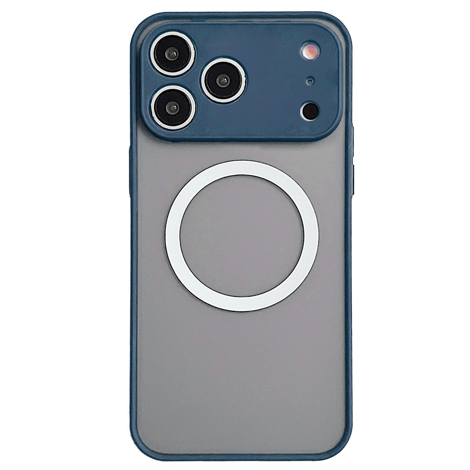Compatible with iPhone 18 Pro Hawkeye Skin Feel MagSafe Phone Case - Royal Blue