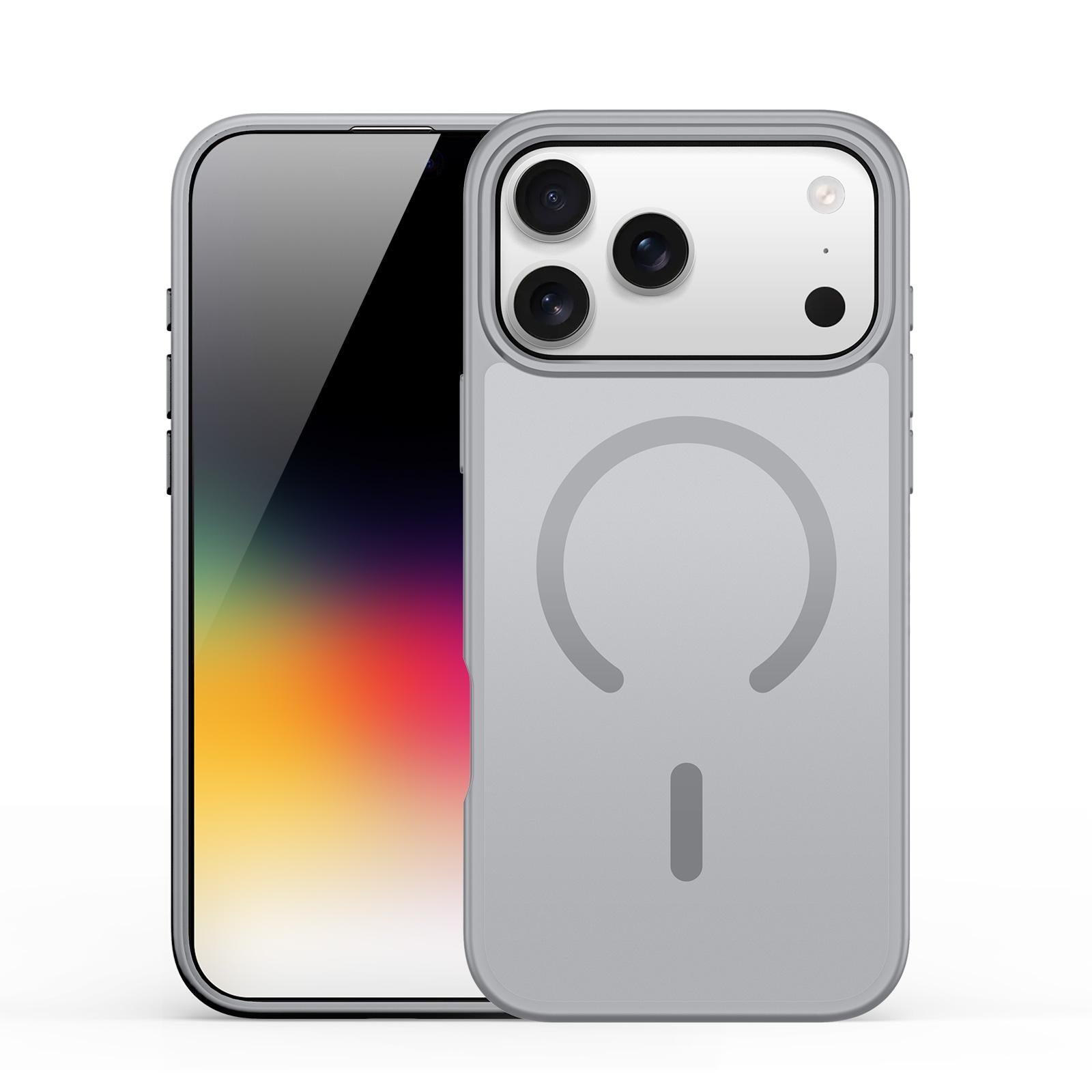 Compatible with iPhone 18 Pro & 17 Pro DUX DUCIS Yind Series MagSafe TPU Dual-Layer PC Phone Case - Grey
