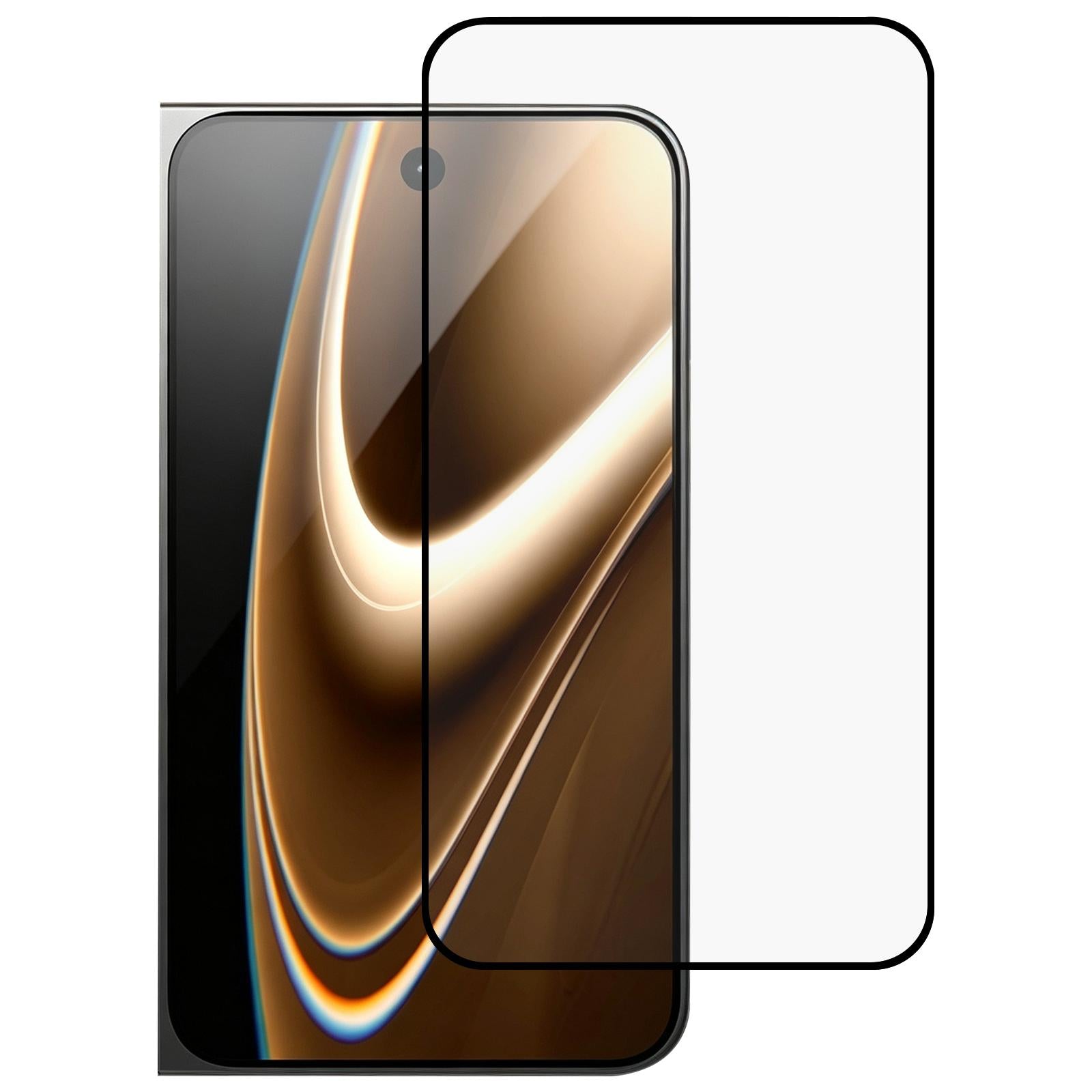 Compatible with iPhone Duo Outer Screen Full Glue Screen Tempered Glass Film