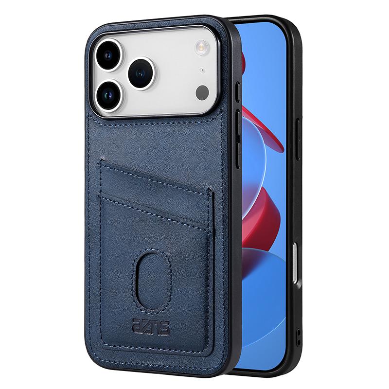 Compatible with iPhone 18 Pro & 17 Pro AZNS K1 Series Card Slot Business Phone Case - Blue