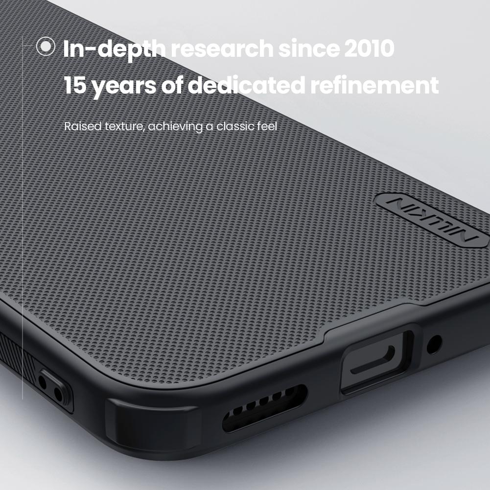 For Xiaomi Poco F7 NILLKIN Frosted Shield Pro Magnetic Phone Case(Black)