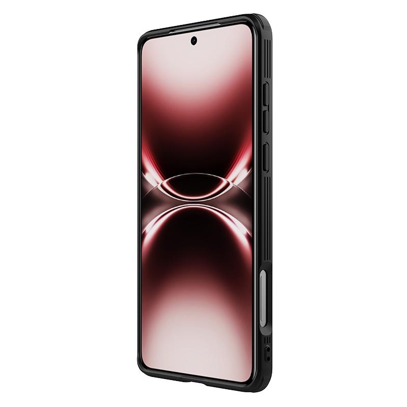 For vivo X200 Ultra NILLKIN CamShield Prop MagSafe Magnetic Translucent PC Phone Case(Black)