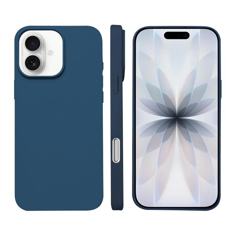 Compatible with iPhone 18 Liquid Silicone Phone MagSafe Case - Royal Blue