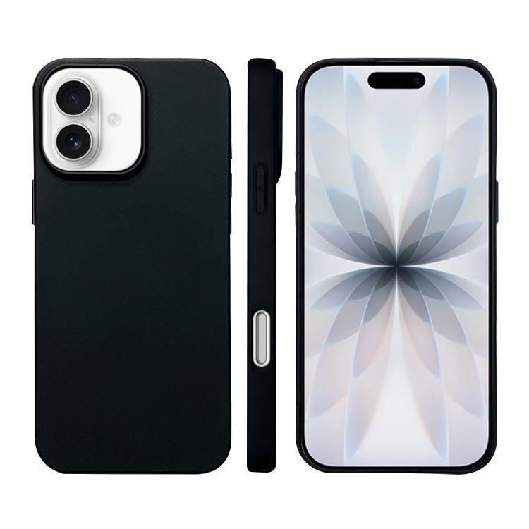 Compatible with iPhone 18 Liquid Silicone Phone MagSafe Case - Black