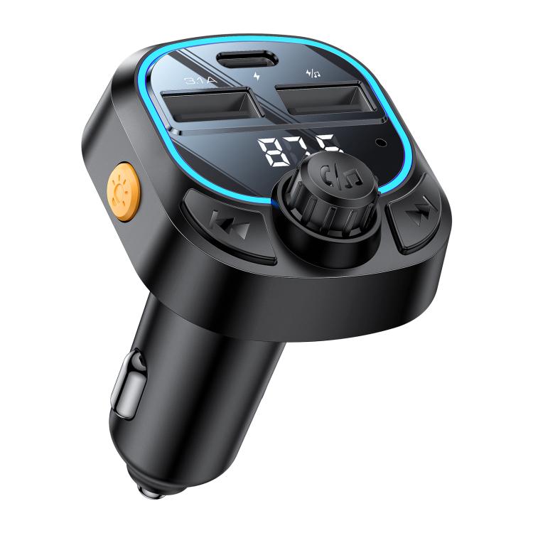 Yesido Y70 Car Bluetooth FM Transmitter(Black)