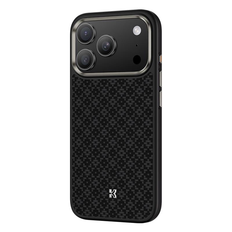 Compatible with iPhone 18 Pro & 17 Pro Benks Y2 Kevlar All-inclusive MagSafe Magnetic Diamond Phone Case - Black