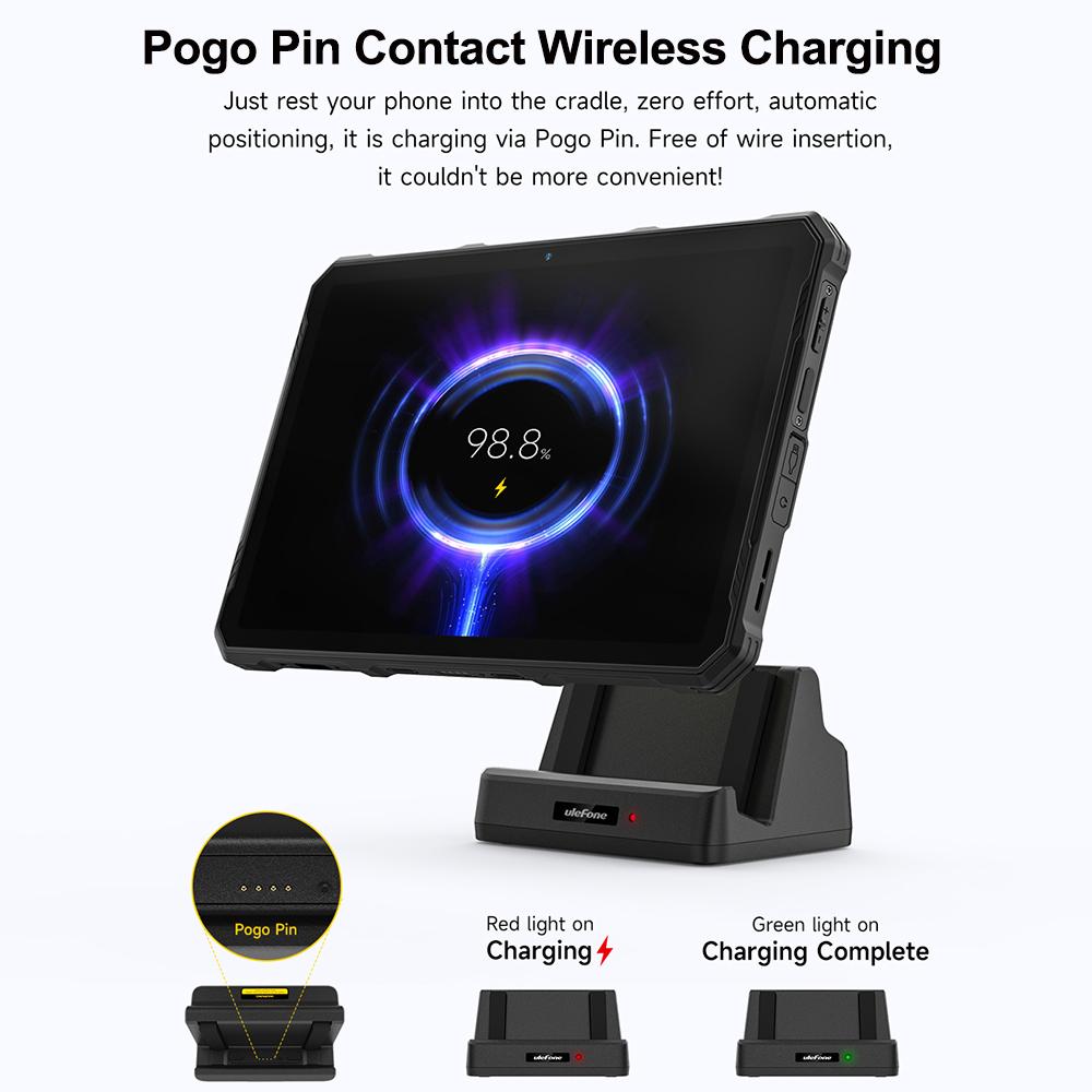 Ulefone 10W Desk Charging Dock For Armor Pad 4 Series(Black)