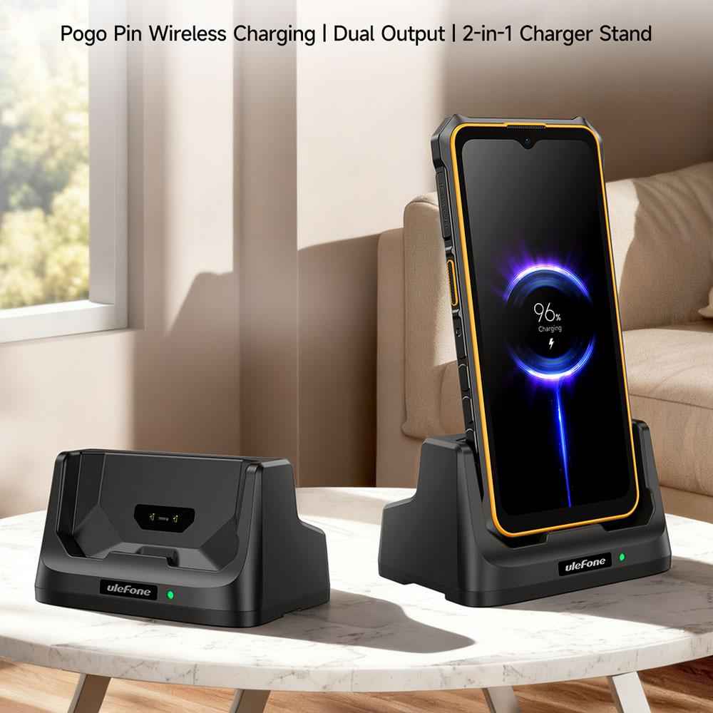 Uniqbuy For For Ulefone RugKing 3 Pro Ulefone USB-C / Type-C Desk Charging Dock(Black)