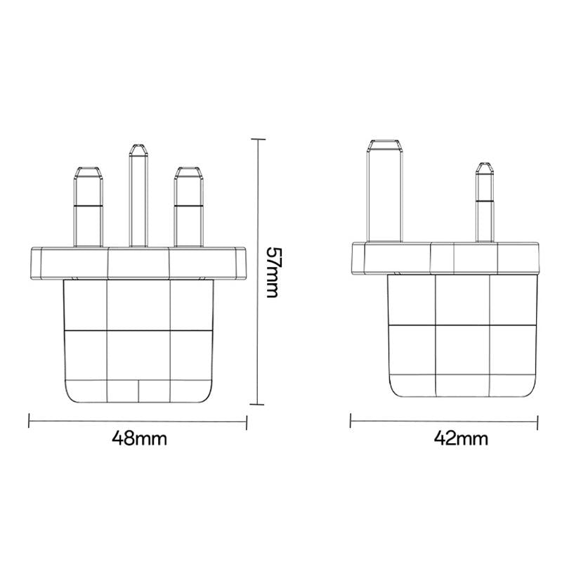 Yesido YC149 PD 35W Type-C Mini Ice Cube Fast Charger, Plug:UK Plug(White)