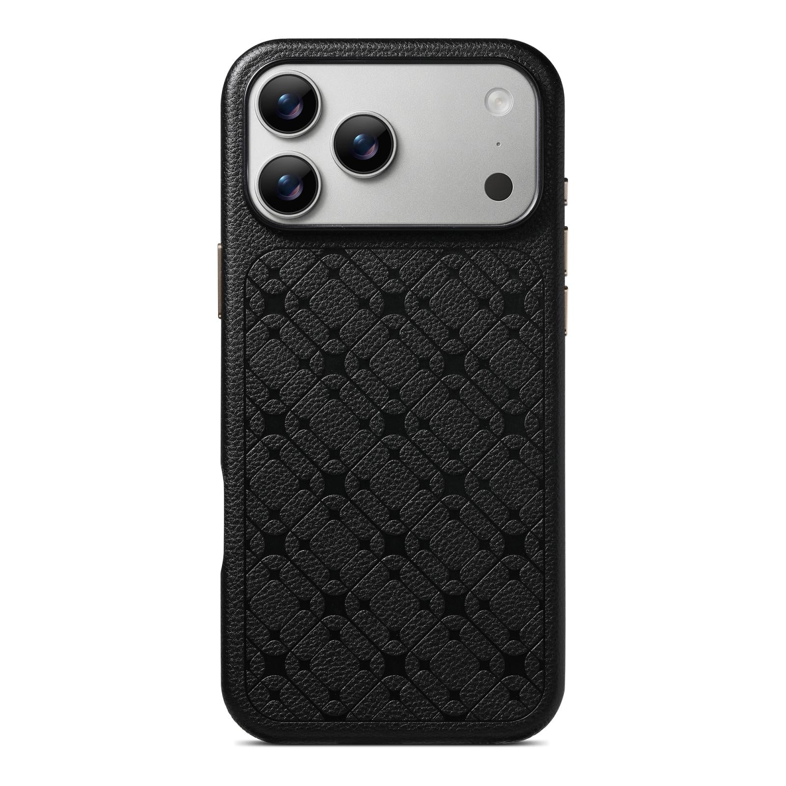 Compatible with iPhone 18 Pro & 17 Pro ESEBLE B2 Starlight Plaid Phone Case - Black