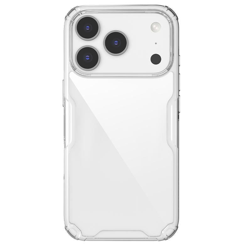 Compatible with iPhone 18 Pro NILLKIN Ultra Clear PC + TPU Phone Case - White