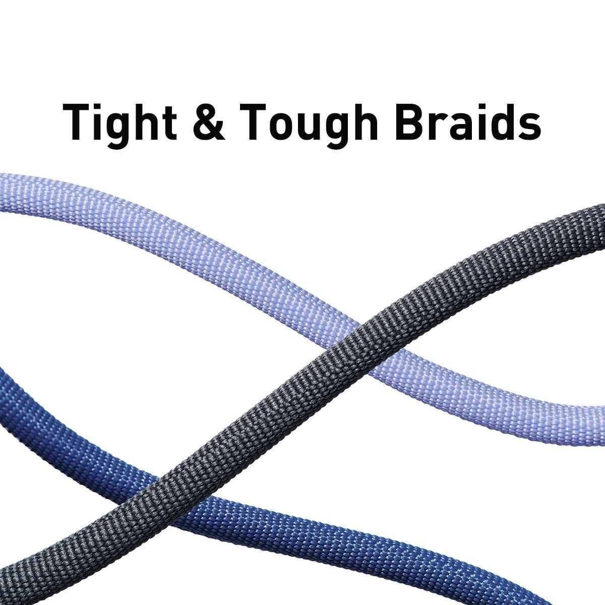 Uniqbuy For Baseus Crystal Shine Series Fast Charging Cable Type-C to Type-C 100W Cable, Length:1.2m(Blue)