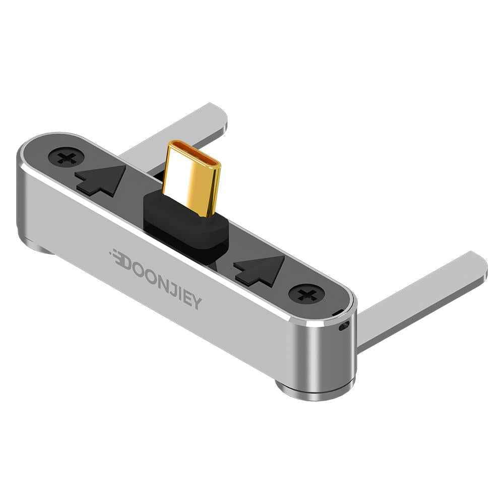 Uniqbuy For  8K 40Gbps USB4 Type-C Full Function Holder Adapter(Grey)