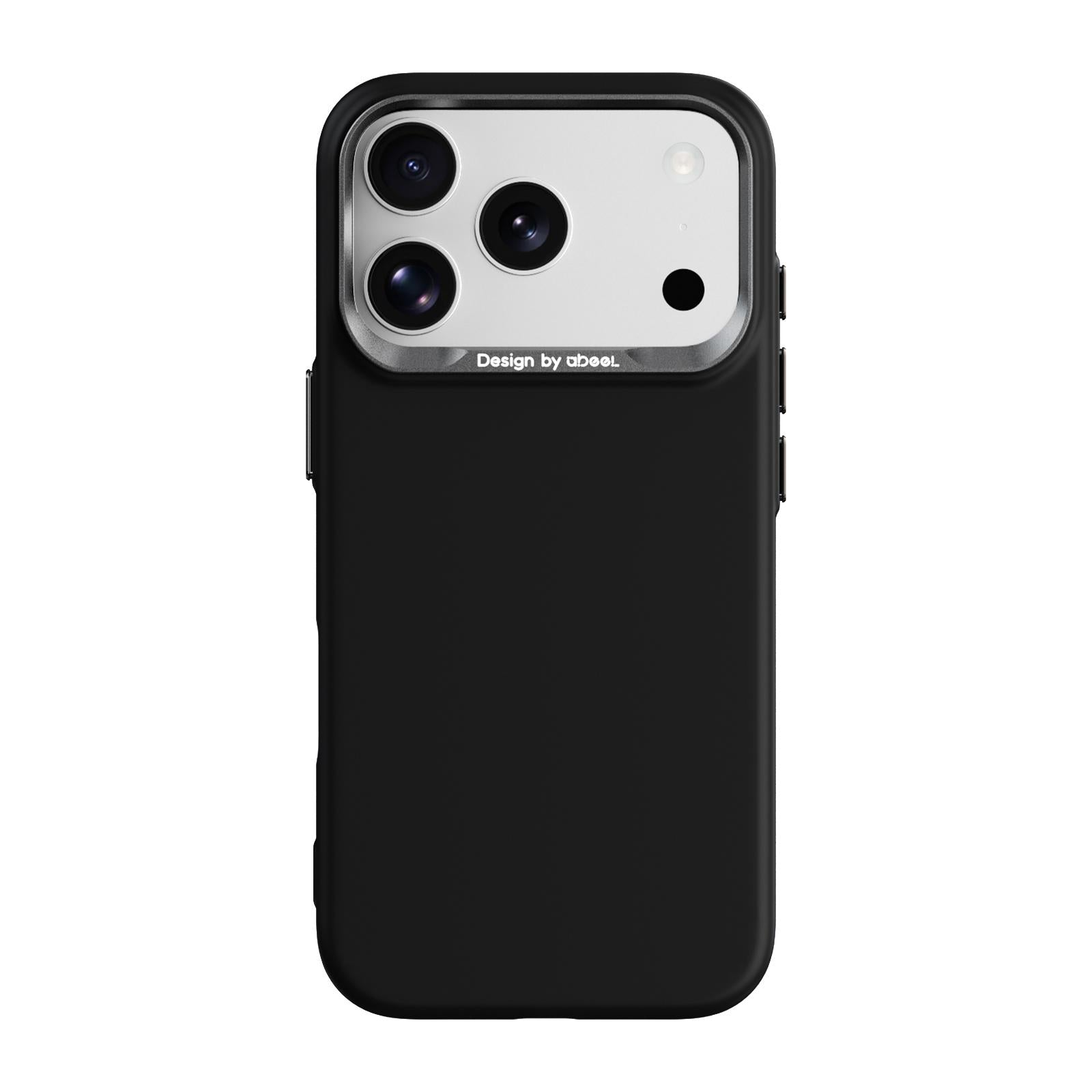 Compatible with iPhone 18 Pro ABEEL Lightweight Zero Skin Feel Magnetic PC Phone Case - Black