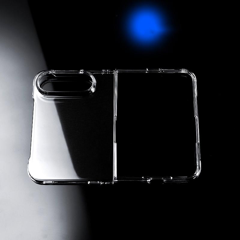Compatible with iPhone Duo Transparent High-definition Two-stage PC Phone Case