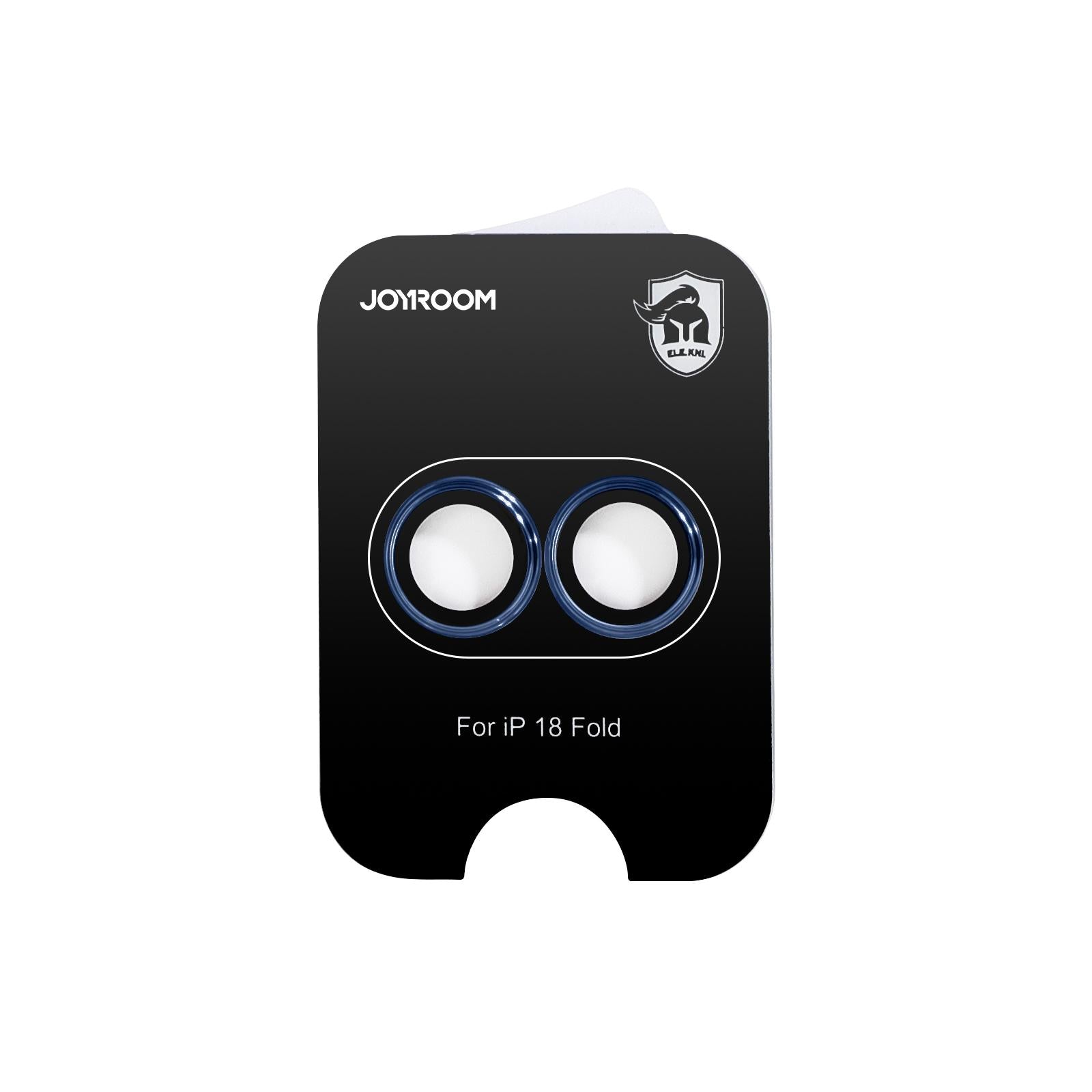 Compatible with iPhone Duo JOYROOM Knight Series 9H HD Lens Protective Film - Blue