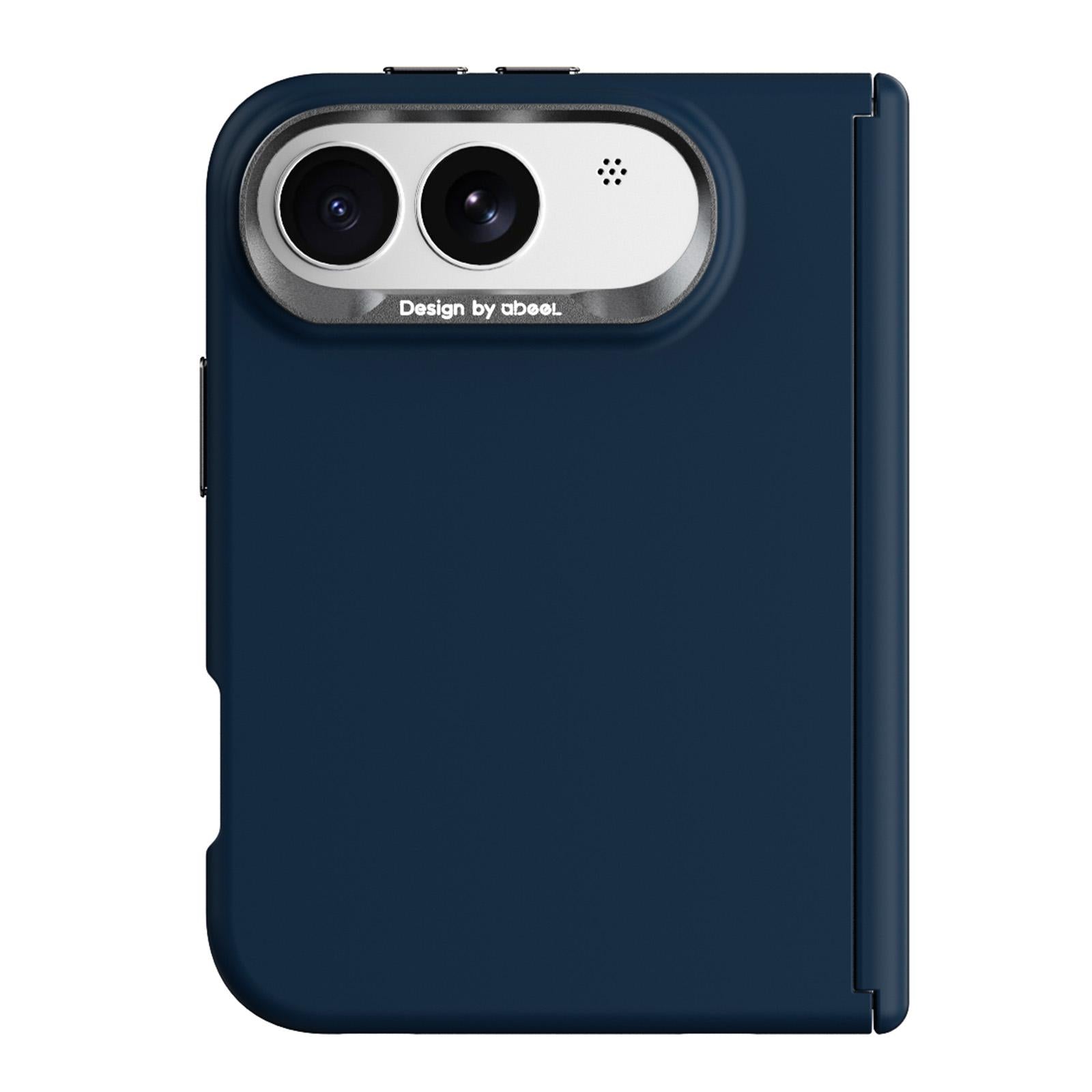 Compatible with iPhone Duo ABEEL Lightweight Zero Skin Feel Magnetic PC Phone Case - Blue