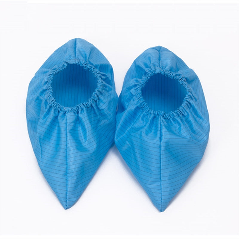 2 Sets Anti-static Striped Shoe Cover, Size?Free Size