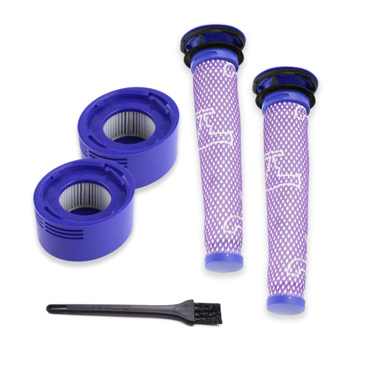 XD936 5 in 1 Pre Filter Core + Rear Filter Core + Cleaning Brush for Dyson V7 / V8  Vacuum Cleaner Accessories