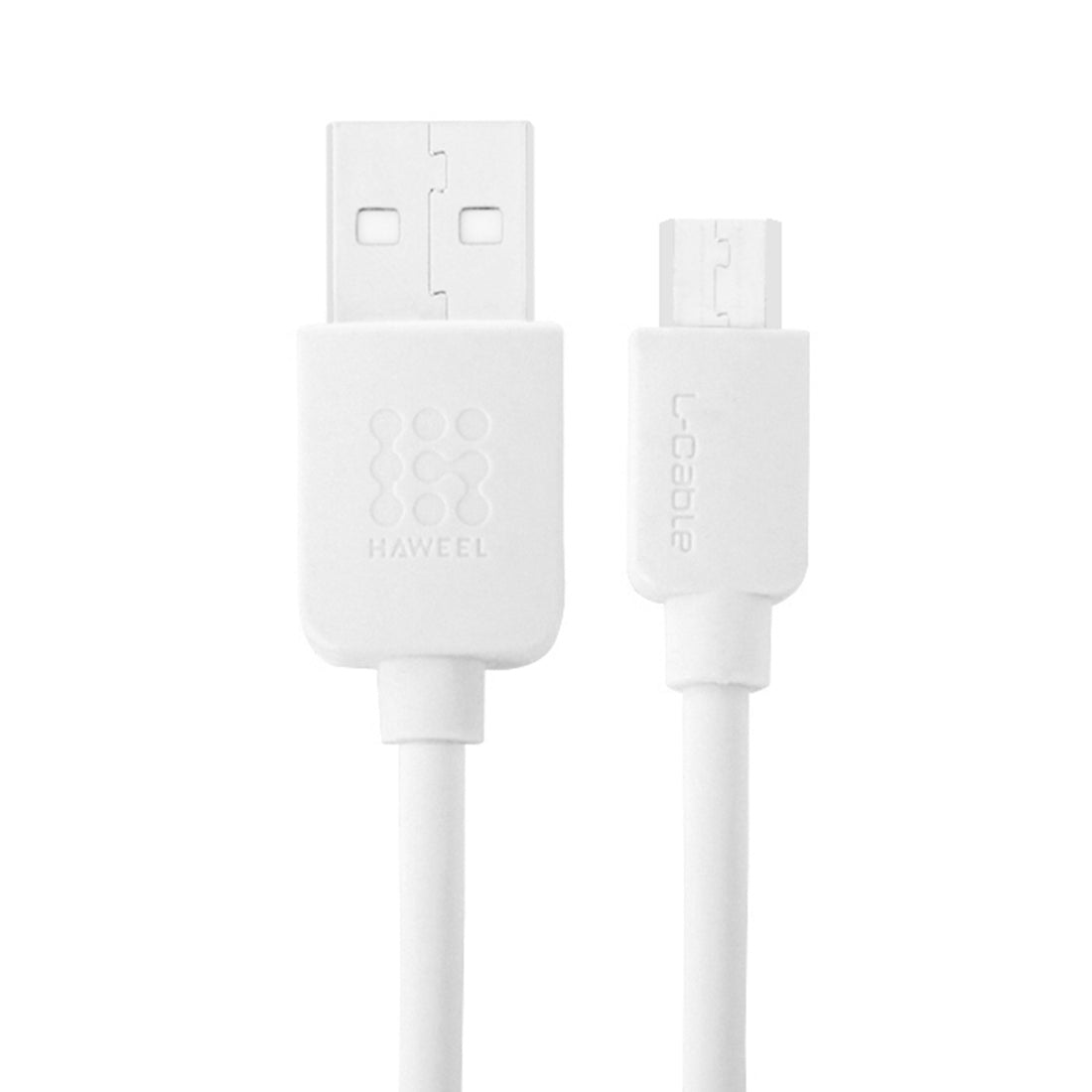 HAWEEL 3m High Speed Micro USB to USB Data Sync Charging Cable For Samsung, Xiaomi, Huawei, LG, HTC, The Devices with Micro USB Port(White)