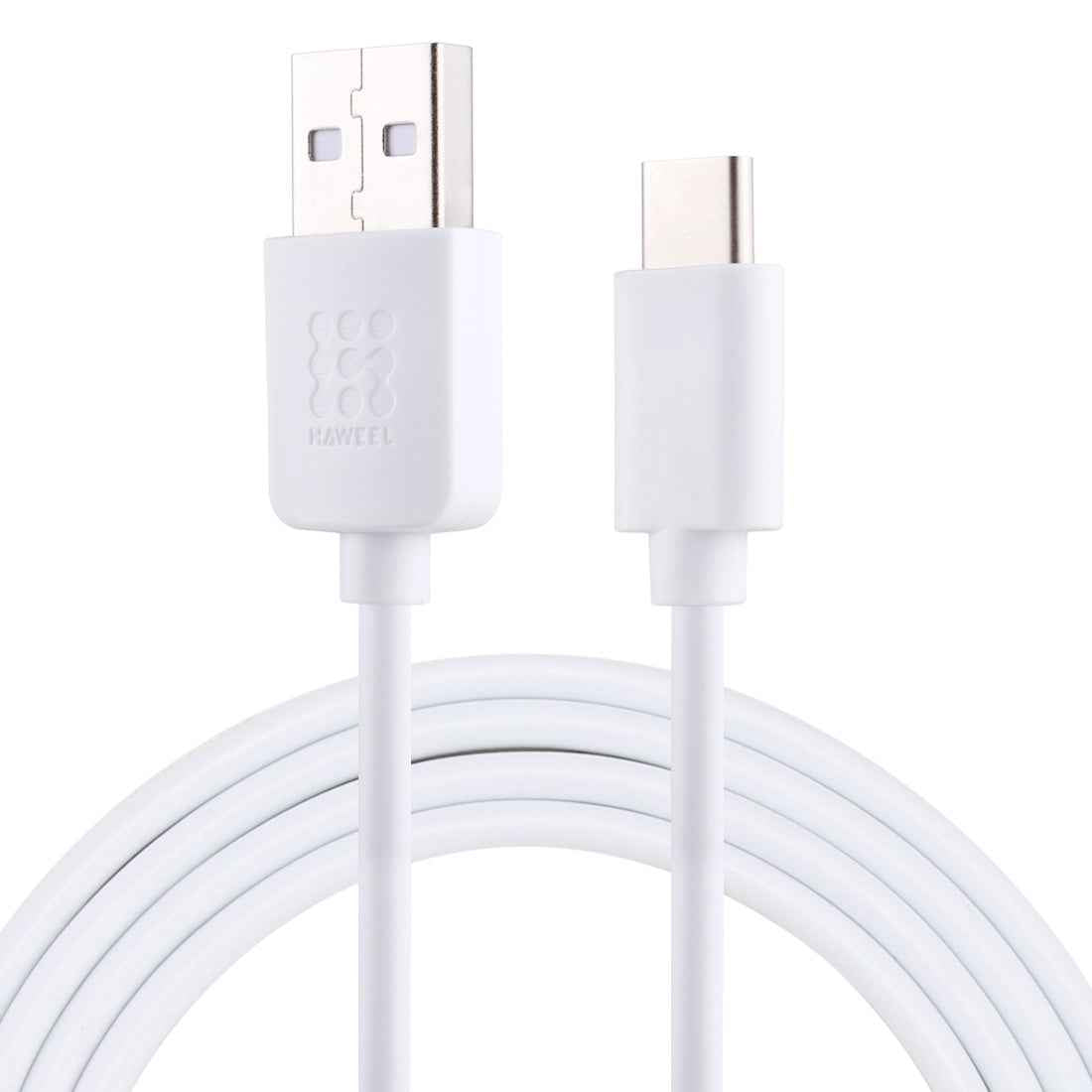 Uniqbuy For HAWEEL 1m USB-C / Type-C to USB 2.0 Data & Charging Cable(White)