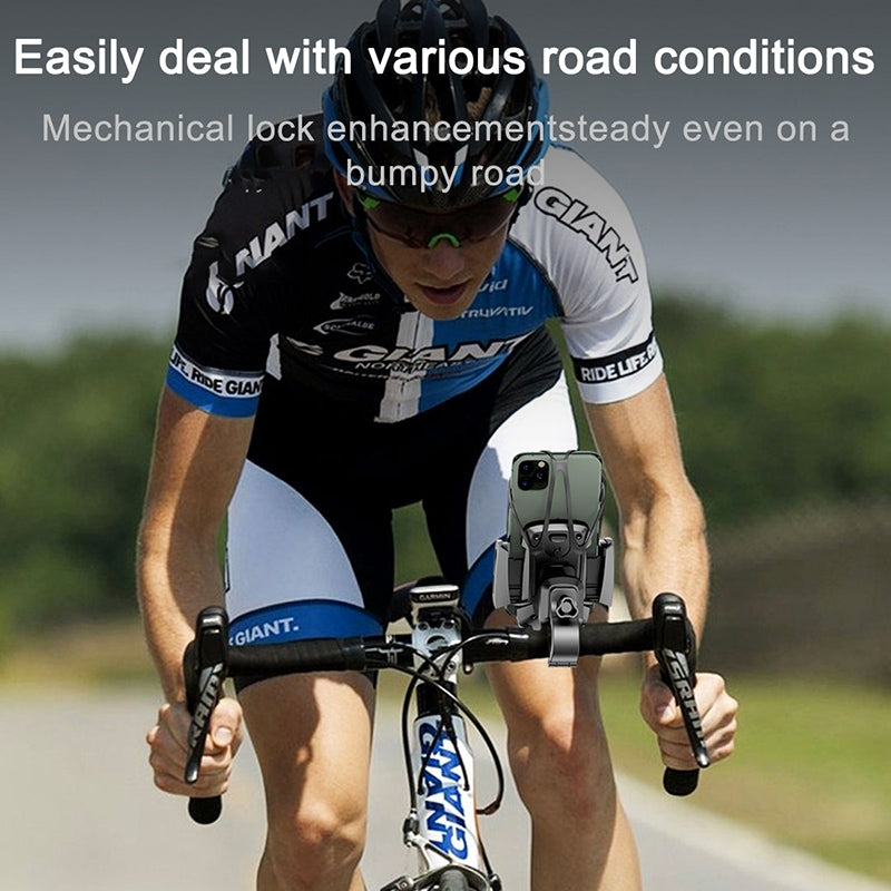 WK WA-S39 Escort Series Phone Holder for Bicycle / Motorcycle(Black)