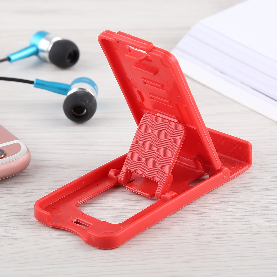 Mini Universal Adjustable Foldable Phone Desk Holder, Random Color Delivery