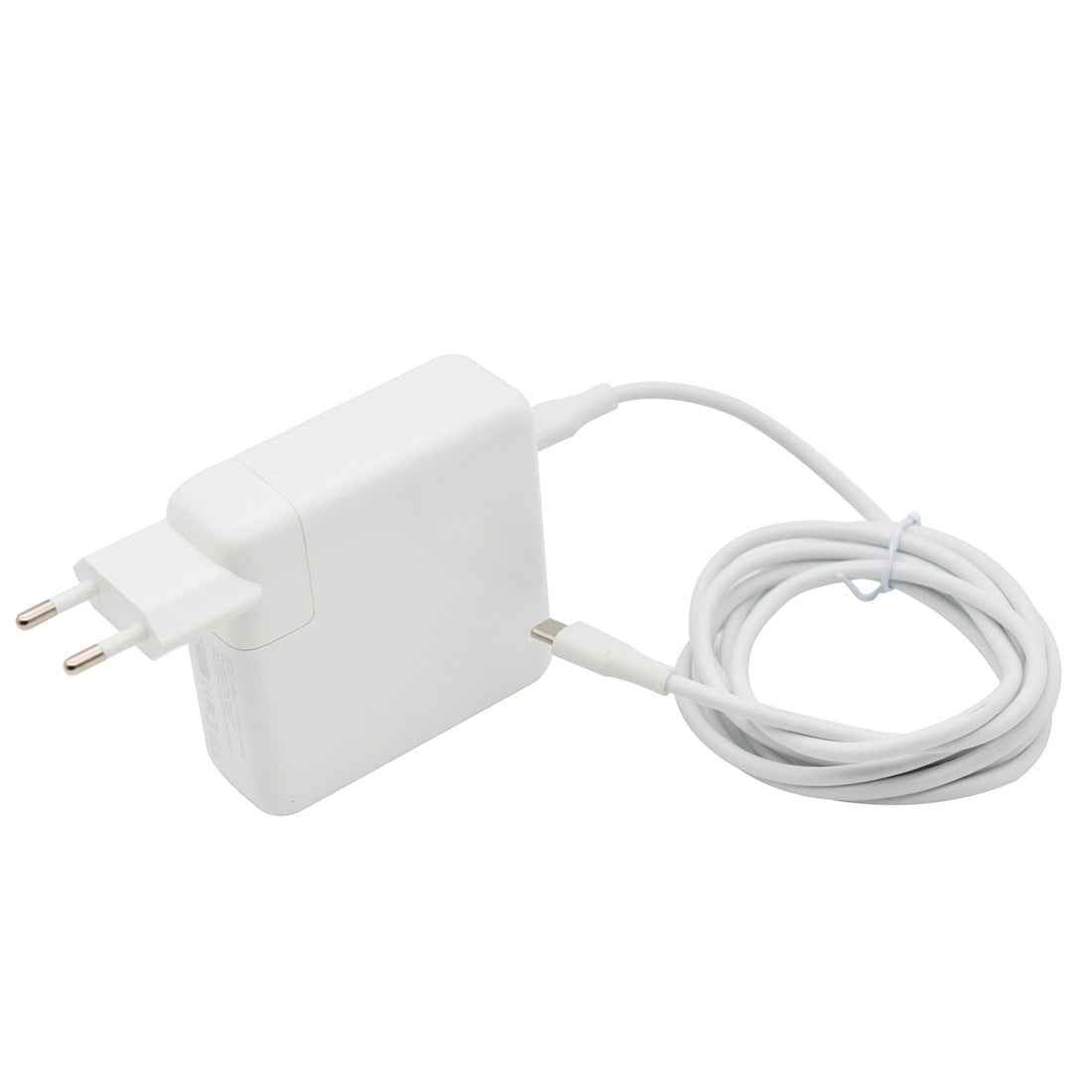 Uniqbuy For 61W Type-C Power Adapter Portable Charger with 1.8m Type-C Charging Cable, EU Plug(White)