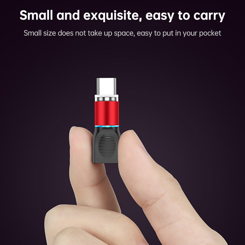 4 in 1 3A 8 Pin & USB-C / Type-C & Micro USB Zinc Alloy Magnetic Charging Head + USB-C / Type-C Magnetic Charging Adapter Set (Black)