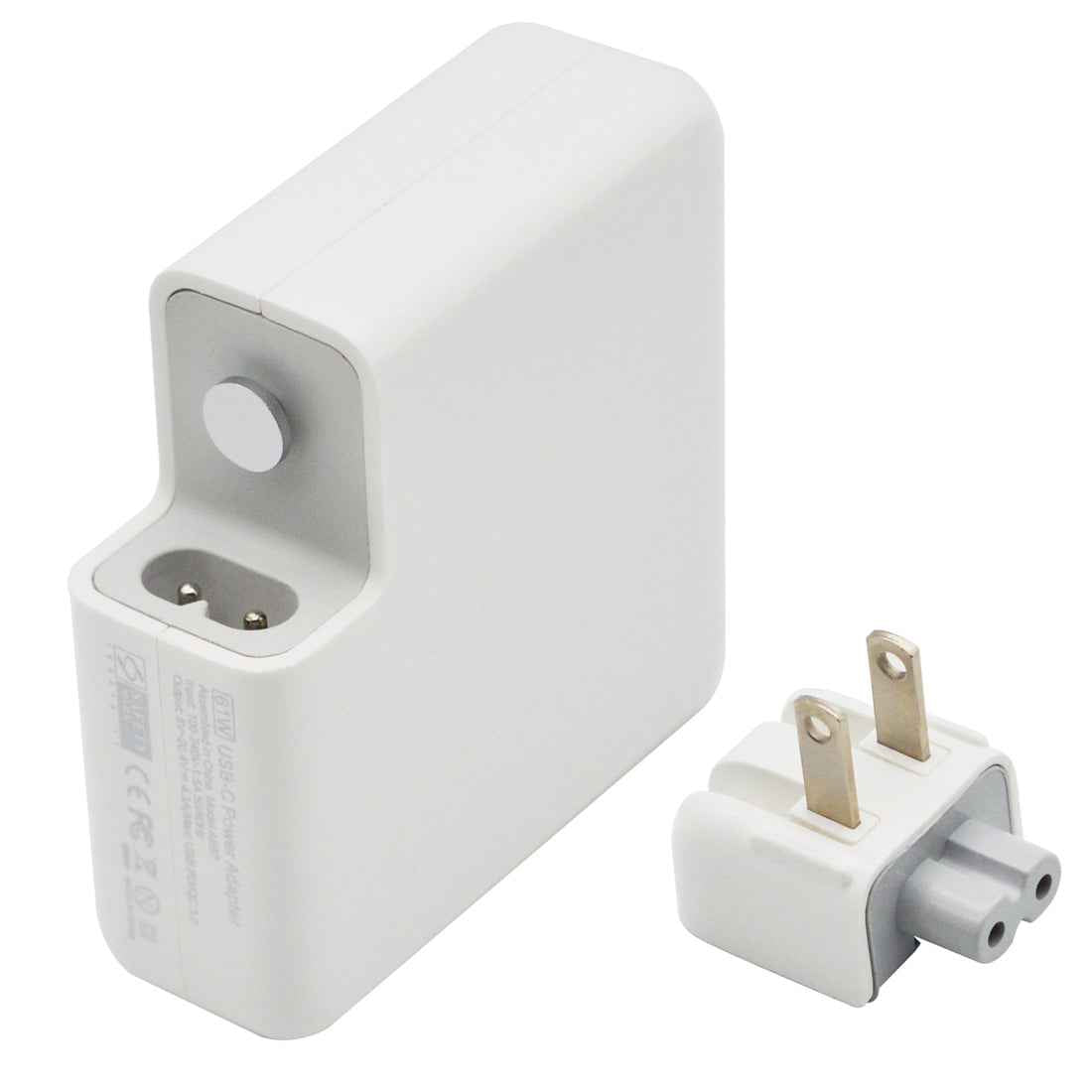 Uniqbuy For 87W Type-C Power Adapter Portable Charger with 1.8m Type-C Charging Cable, AU Plug (White)