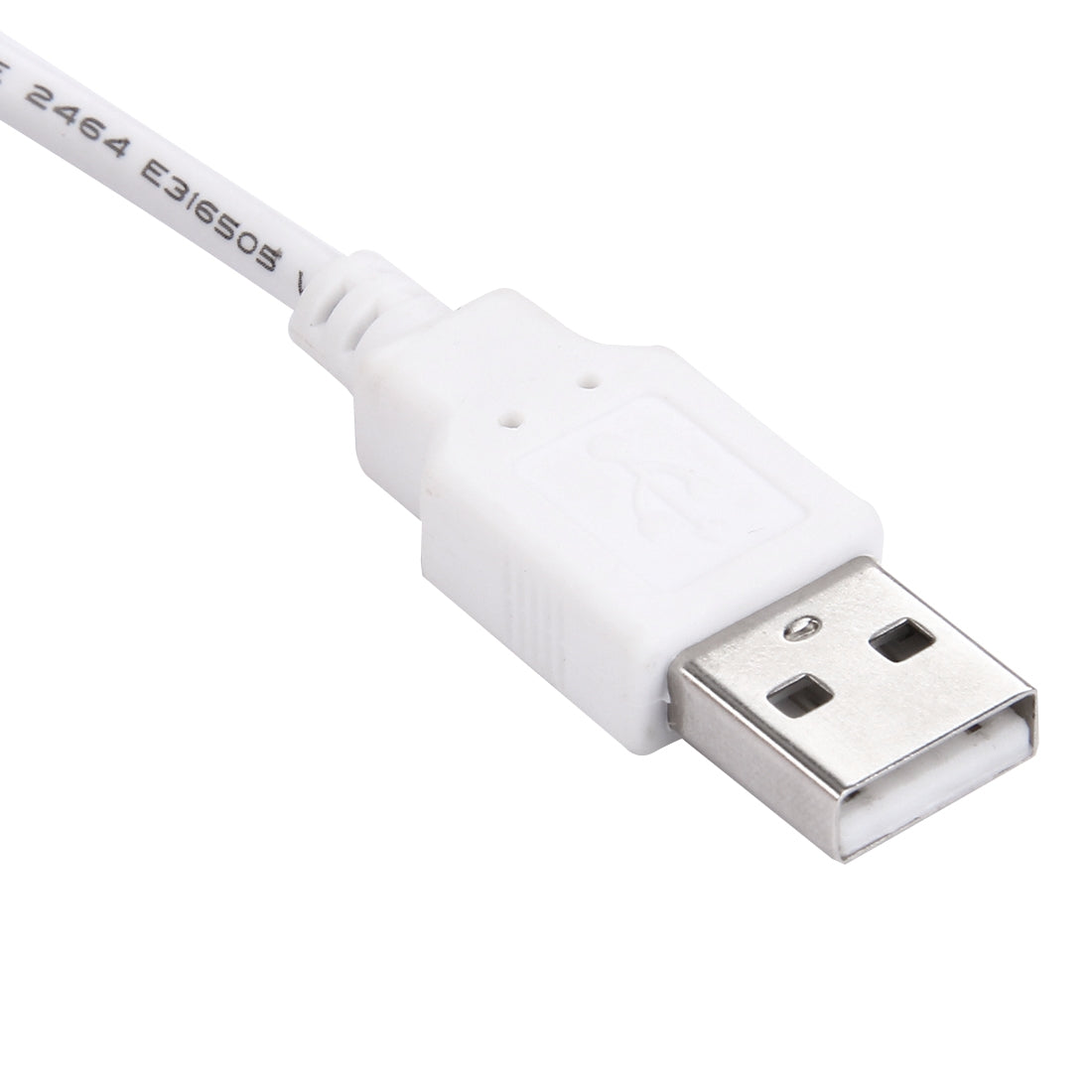 50cm 3W USB Rope Light, Epoxy IP65 Waterproof 30 LED 5050 SMD with 1m Extended Switch Cable, Wide: 10mm(White Light)