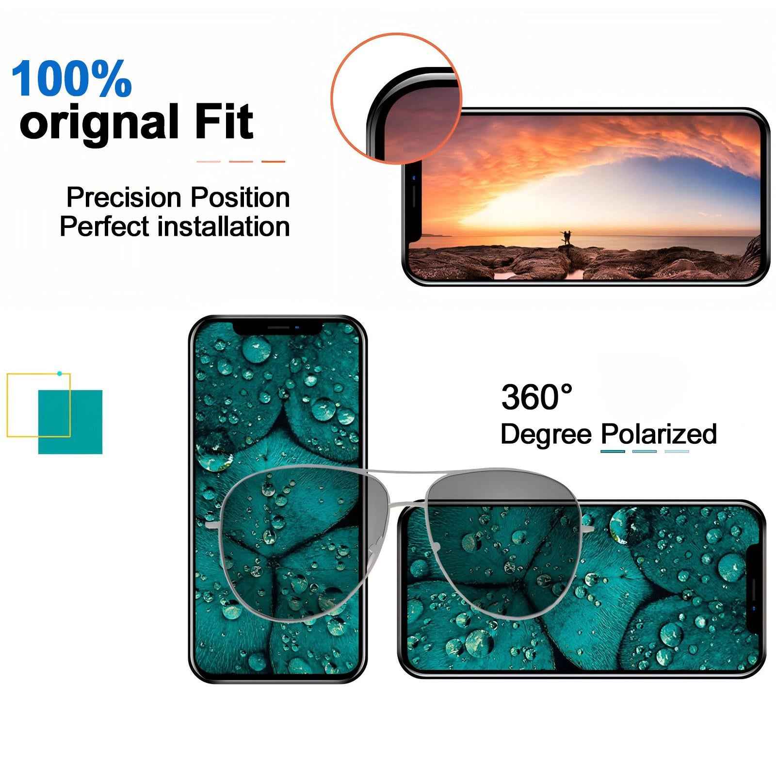 JK Soft OLED LCD Screen Replacement Compatible with iPhone 13 Pro Max
