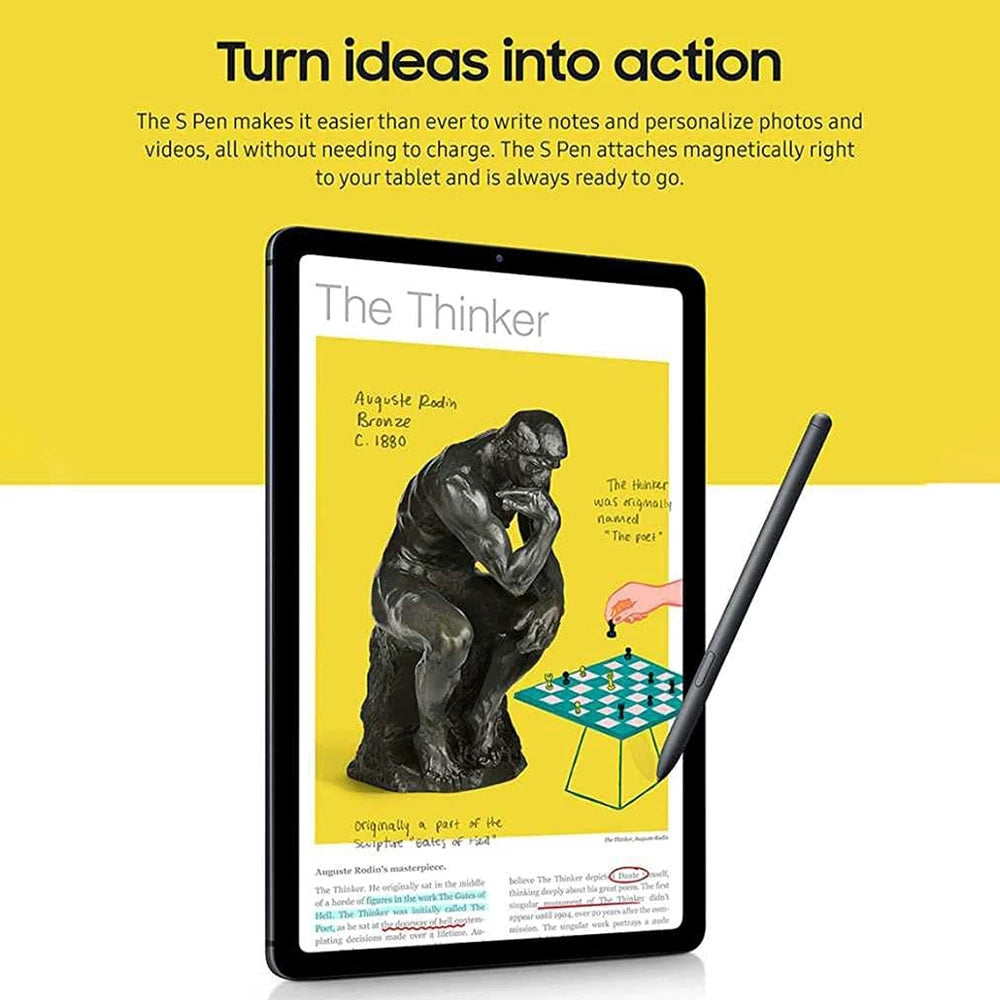 High Sensitivity Stylus Pen For Samsung Galaxy Tab S7/S7+/S7 FE/S8/S8+/S8 Ultra/S9/S9+/S9 Ultra/S10/S10+/S10 Ultra (Black)