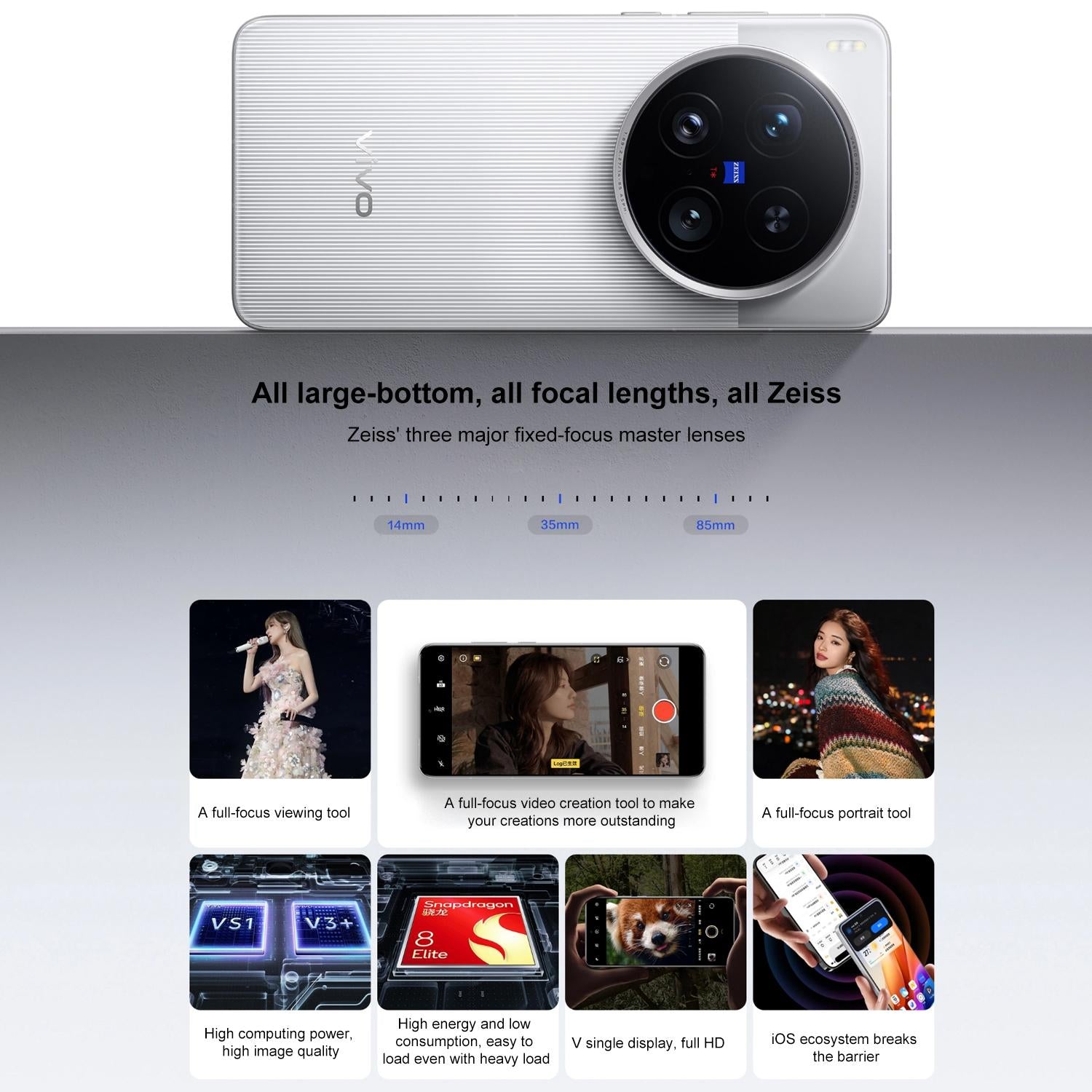 vivo X200 Ultra, 12GB+256GB, Face ID / 3D Ultrasonic Fingerprint, 6.82 inch OriginOS 5 / Android 15 Snapdragon 8 Elite Octa Core, OTG, NFC, Network: 5G, Support Google Play (Red)