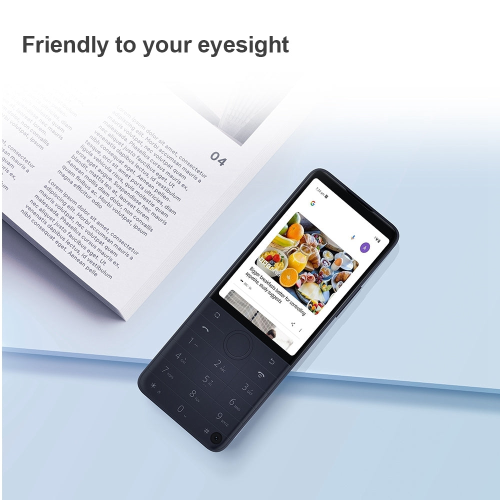 QIN F22 Pro 4G, 4GB+64GB, 3.54 inch Android 12 Helio G85 Octa Core, Network: 4G, OTG, Infrared Remote Control, Single SIM, Support Google Play(Black)