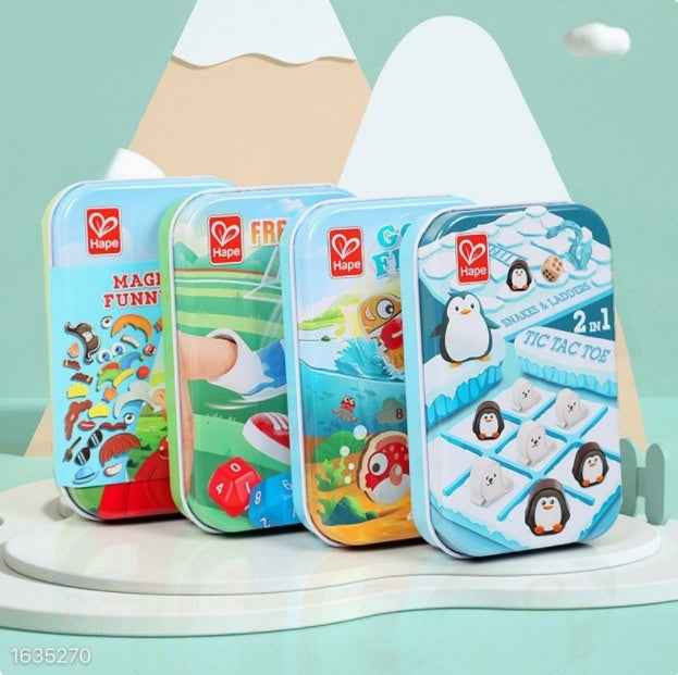 Portable Pocket Board Game for Kids & Adults – Educational Travel Toy