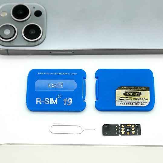 R-SIM19 Dual Chip Fully Automatic Unlocking SIM Card for iPhone 15 Series