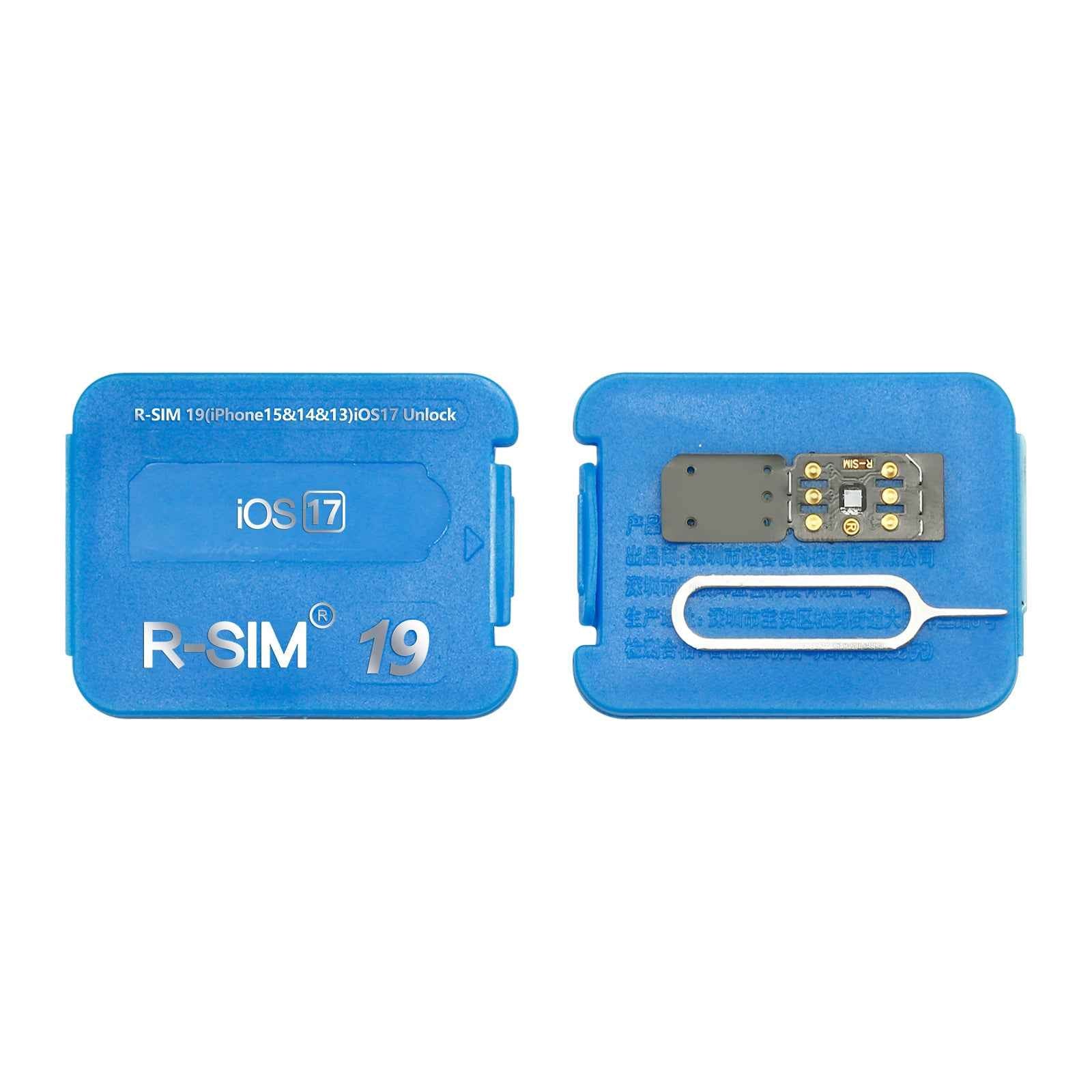R-SIM19 Dual Chip Fully Automatic Unlocking SIM Card for iPhone 15 Series