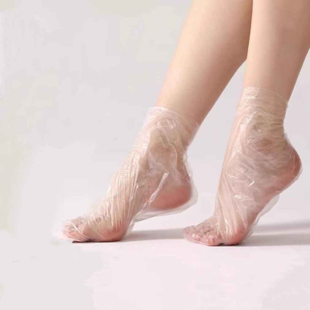 200PCS Disposable foot mask covers for home use, foot care, moisturizing, and preventing dryness and cracking
