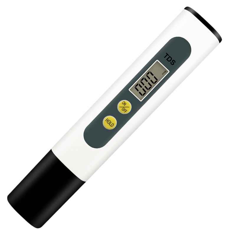 Tds Meter, Total Dissolved Solids Meter, Water Quality Tester, Ppm Tester For Water Testing - White