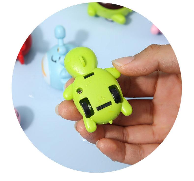 2Pcs Marine Animal Pull Back Car Cartoon Creative Gifts (Random Color Delivery)