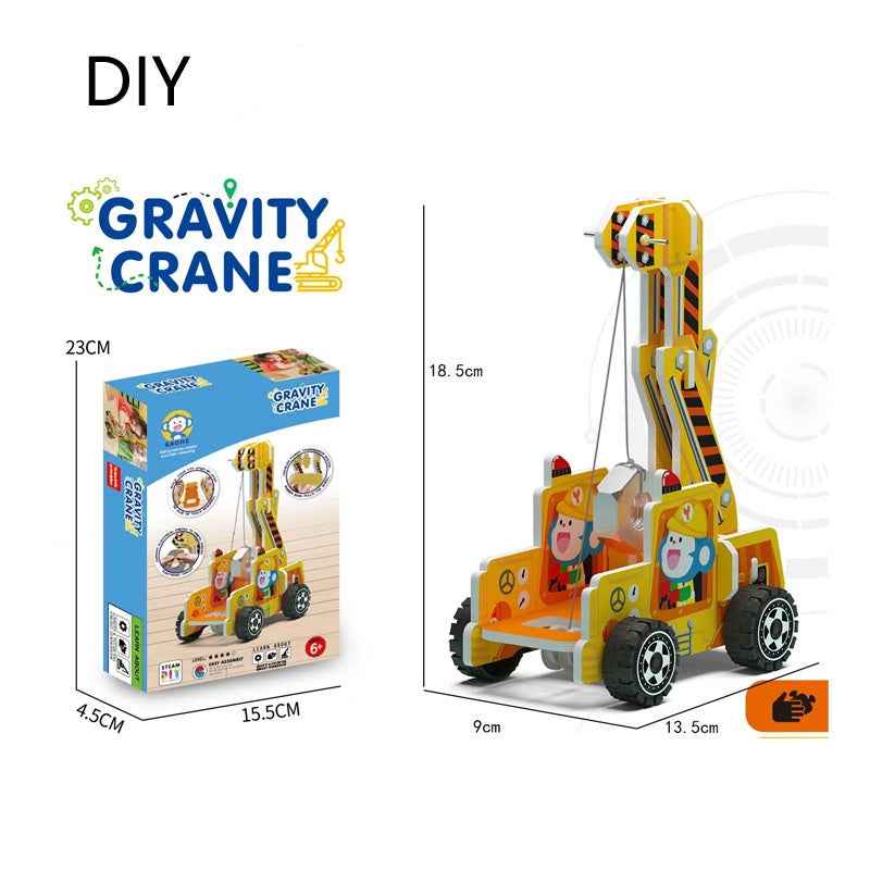 STEM Science Experiment Kit for Kids – Cross-Border Educational DIY 3D Puzzle Toy