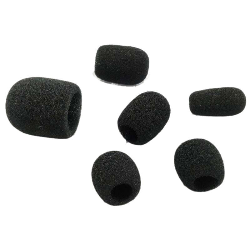 Mini Microphone Windscreens Mic Foam Covers for Lapel - D Type