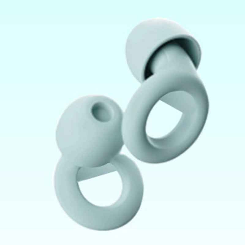 Premium Silicone Sound Insulation Earplugs – Black