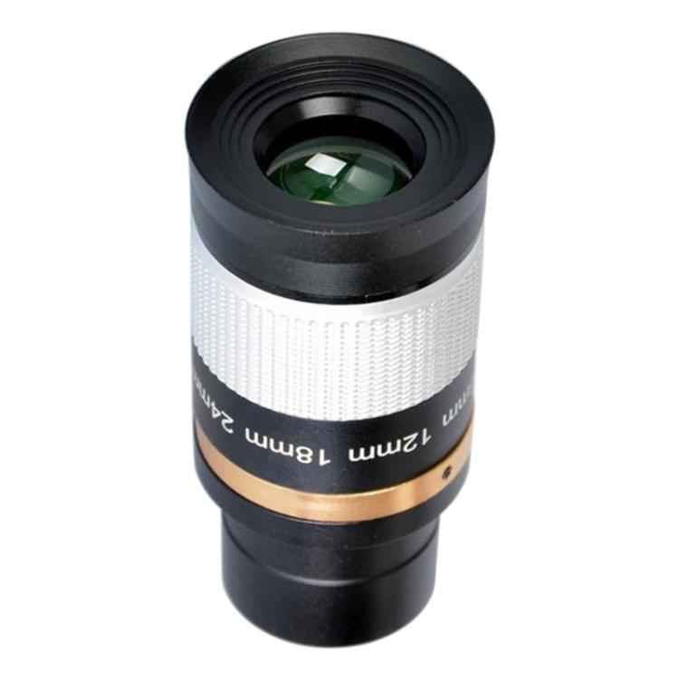 Astronomical Telescope 8-24mm All-metal Continuous Zoom Eyepiece (Silver)